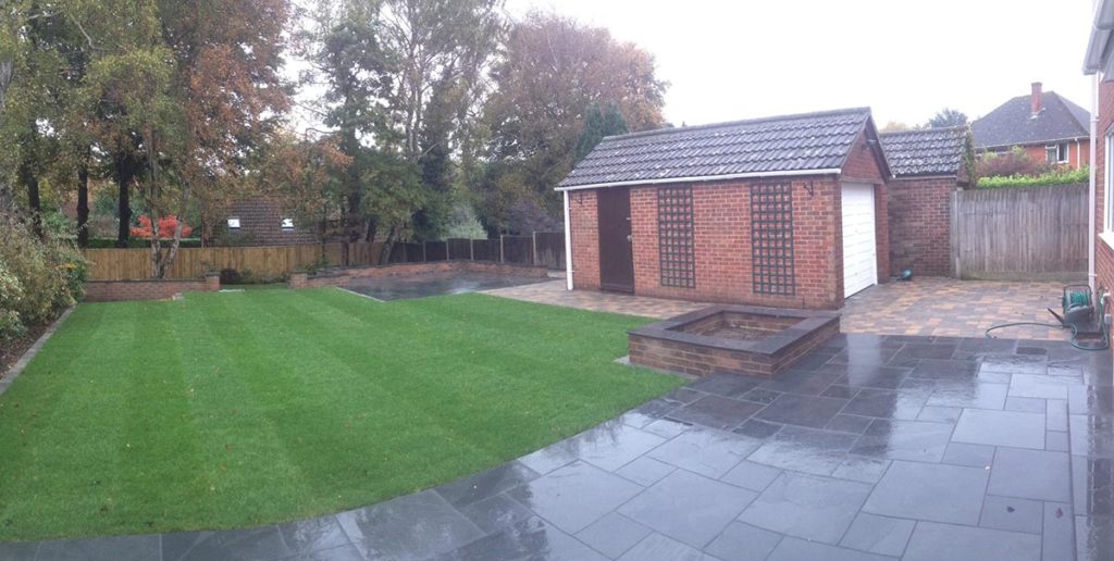Patio and Garden Build in Romsey by Paul Cass Landscapes